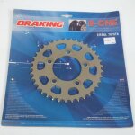 Couronne de transmission sunstar pour bmw 1000 s rr hp4 2013 a 2014 37 dents / arg / jante marchesini ...