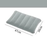Coussin d'air pliable et carré, pour camping en plein air, sommeil, oreillers gonflables, dossier de ... Coussin d'air pliable et carré, pour camping en plein air, sommeil, oreillers gonflables, dossier de ...