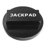 Coussin de cric en aluminium anodis� noir durable bmw mini cooper (1 pi�ce) nipseyteko
