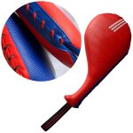 Coussin de frappe en cuir pu pour enfants, double face, durable, l�ger, pour l'entra�nement a la cible, ...