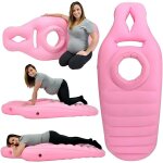 Coussin de grossesse gonflable avec trou, tapis de yoga for femmes enceintes, matelas gonflable en pvc ...