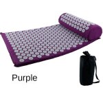 Coussin de massage yoga coussin de dcompression acupoint massage yoga pad retour apaisant avec oreiller ...