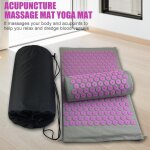 Coussin masseur tapis d'acupression oreiller tapis de yoga soulager les maux de dos tapis de pointe tête ... Coussin masseur tapis d'acupression oreiller tapis de yoga soulager les maux de dos tapis de pointe tête ...