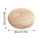 Coussin de méditation de yoga zafu en paille, style japonais, tatami, doux et confortable, rempli avec ... Coussin de méditation de yoga zafu en paille, style japonais, tatami, doux et confortable, rempli avec ...
