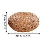 Coussin de méditation de yoga zafu en paille, style japonais, tatami, doux et confortable, rempli avec ... Coussin de méditation de yoga zafu en paille, style japonais, tatami, doux et confortable, rempli avec ...