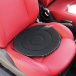 Coussin pivotant sur 360 pour voiture rembourrage haut de gamme