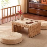 Coussin en rotin pour cérémonie du thé, tapis de yoga, tatami, pour l'adoration du bouddha, 40cm Coussin en rotin pour cérémonie du thé, tapis de yoga, tatami, pour l'adoration du bouddha, 40cm