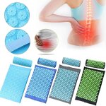 Coussin de tapis de massage d'acupression chaude soulager la relaxation corps pied dos stress douleur ... Coussin de tapis de massage d'acupression chaude soulager la relaxation corps pied dos stress douleur ...