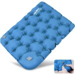Coussin de voyage gonflable, impermable coussins de sige pour camping exterieur avion voyages stade ...