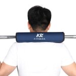 Coussinet d'haltres en mousse pour le cou et les epaules, equipement de protection pour la musculation ...