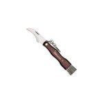 Couteau a champignon maserin lame inox + brosse / manche palissandre 11cm Couteau a champignon maserin lame inox + brosse / manche palissandre 11cm