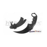 Couteau karambit noir eco tour de cou Couteau karambit noir eco tour de cou