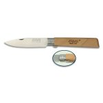 Couteau mam avec mango couteau en bois et lame en acier inoxydable de 8, 5 cm nouvelle lame en acier ...