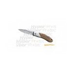 Couteau pliant bker caveman bois lame damas 37 couches