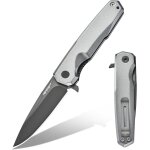 Couteau pliant d'extérieur avec lame 8cr14mov et manche en aluminium couteau de survie avec clip de poche ... Couteau pliant d'extérieur avec lame 8cr14mov et manche en aluminium couteau de survie avec clip de poche ...