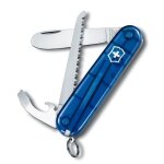 Couteau suisse 5 pi�ces my first victorinox 2 bleu translucide