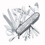 Couteau suisse victorinox swisschamp translucide