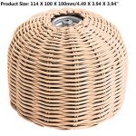 Couvercle de bidon de gaz 450 / 230g, sac de rangement pour bouteilles de carburant, camping, plein air, ...