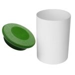 Couvercle de tasse de golf avec trou vert de 15cm, outils d'entra�nement pour la pratique du golf, pour ...