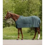 Couverture anti - mouches avec bavette centrale pour cheval waldhausen comfort