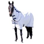 Couverture anti - mouches pour cheval avec couvre - cou premier equine
