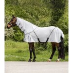 Couverture anti - mouches pour cheval avec encolure amovible waldhausen protect