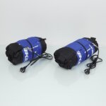 Couverture chauffante av / ar biketek pour moto circuit train de pneu 120 / 180 neuf