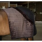 Couverture d'�curie equith�me  teddy , doubl�e mouton synth�tique taille 6. 30 brun