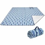 Couverture - kingcamp - ariel xxxl - 200 x 300 cm - bleu - synth�tique