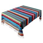 Couverture mexicaine sarape, tapis de pique - nique, nappe, hot rod pour f�te de yoga, 120 x 180 cm