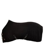 Couverture polaire pour cheval br equitation classic 185 / 135 cm mixte noir