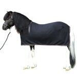 Couverture polaire pour cheval kavalkade island ecoline 120 cm mixte noir