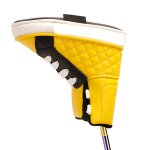 Couverture de putter de golf drle en forme de chaussure, avec un design cratif, housse de putter portable, ...