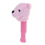 Couvre - chef en bois pour club de golf, animal ours, pour 460cc / conducteur