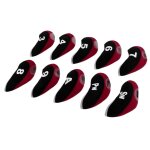 Couvre - chef de club de golf en néoprène, 10 pièces / paquet, couvercle en fer compensé, protatif, bicolore, ... Couvre - chef de club de golf en néoprène, 10 pièces / paquet, couvercle en fer compensé, protatif, bicolore, ...