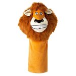 Couvre - chef de club de golf, protection en bois, manches de remplacement, lion en peluche, couvre - ...