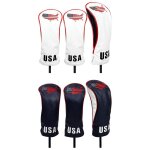 Couvre - chef pour clubs de golf, couvre - chef de protection pour club de golf, pour conducteur en bois ...