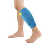 Couvre - jambes en nylon protecteur d'os brillant avec equipement de poche pour football