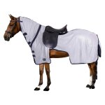 Couvre - reins pour cheval imperial riding fly royce 145 cm mixte gris