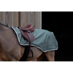 Couvre - reins equithme  tyrex 600d , recycl, doubl polaire - couleur : vert, taille : 125 cm