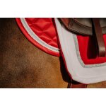 Couvre - reins equith�me - xmas - couleur : rouge, longueur de dos cheval : 115 cm