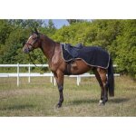 Couvre - reins polaire equithme  polyfun  - couleur : bordeaux, taille : 155 cm
