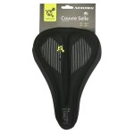 Couvre selle velo newton gel memoire de forme noir (280x165mm)