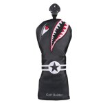 Couvre - tête shark pour club de golf, pour conducteur, féerique, en bois, hybride, lame de maillet, ... Couvre - tête shark pour club de golf, pour conducteur, féerique, en bois, hybride, lame de maillet, ...
