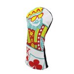 Couvre - tte de putter en cuir pu pour club de golf, couvertures de sauna en bois, conducteur de fairway, ...