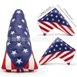 Couvre - tte de putter a fermeture magntique usa stars et strihear, maillet de golf, lame, odyssey ...