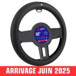 Couvre volant noir sparco avec bague centrale