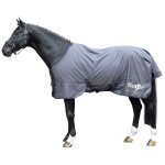 Covalliero couverture d'ext�rieur pour chevaux rugbe zero 155 cm gris