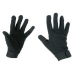 Covalliero gants equitation coton jersey - noir
