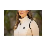Covalliero gilet sans manche, crme, femme taille m, cavalire, equitation